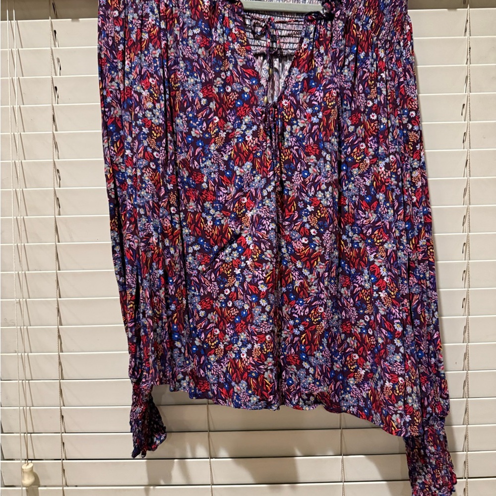 Dear John Multicolor Floral Blouse